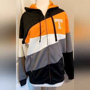 Champs Sports University of Tennessee Sz Med, full zip jacket with hood.